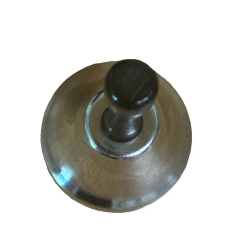 Vintage Bell Wooden Handle School House Collectible 4